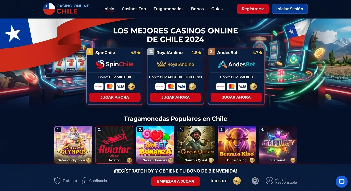 Casinos online en Chile: guía para jugadores chilenos